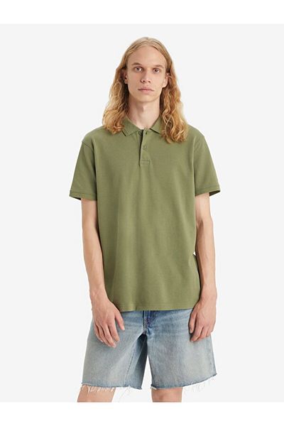 Levi's Tricou cu gât polo pentru bărbați - 100% bumbac, croială normală A9451
