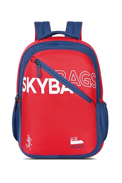 Skybags Atlas 03 School Backpack (H) Red