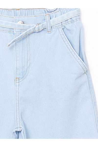 LC Waikiki Pantaloni de jeans pentru fete cu talie elastică Lcwk