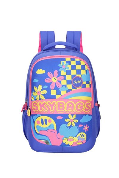 Skybags KLAN PLUS 08 SCHOOL BACKPACK BLUE