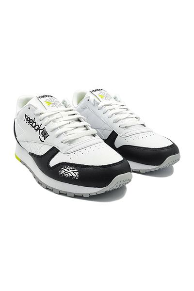 Reebok Pantofi sport albi din piele clasici