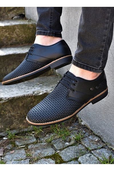 AYHİRASHOES Kényelmes, megkötött férfi cipők mindennap