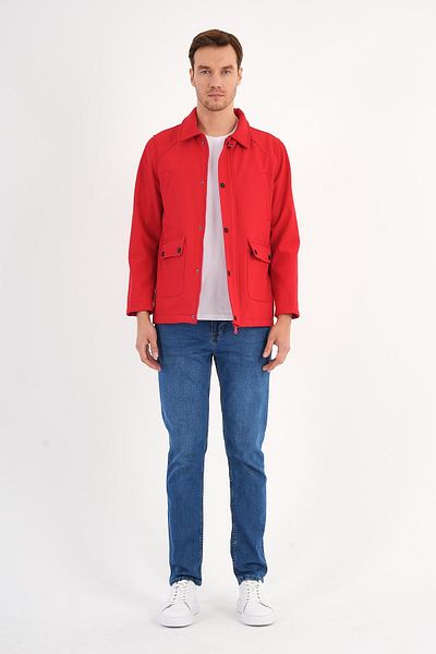 Deri Company Urban Red Softshell Coat