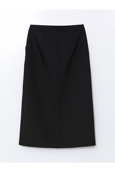 LC Waikiki Fusta creion pentru femei LCWAIKIKI Classic Standard Fit Slit