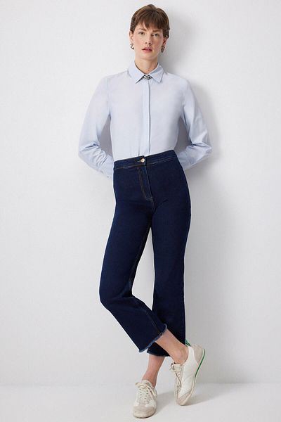 Touché Privé TASSELED DENIM PANT