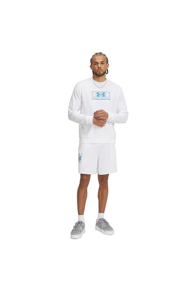 Under Armour Pánské 8palcové šortky UA Rival Terry Logo 1390147 -100