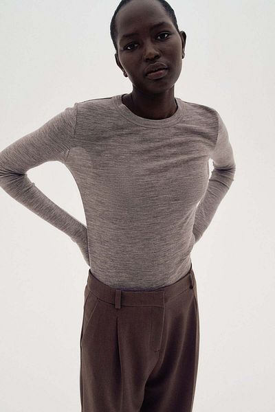 H&M Fine-knit wool top