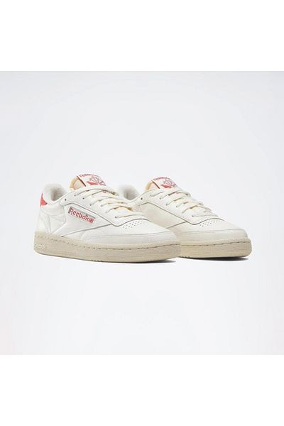 Reebok Unisex biele Vintage Club C 85 tenisky