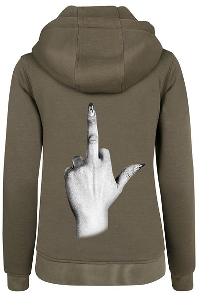 Mister Tee Damen I Don't Give A Hoody