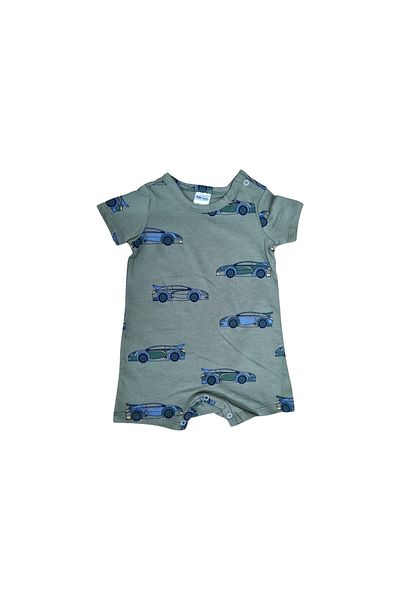 Fuar Baby Girls & Boys Short Leg Short Sleeve Jumpsuit