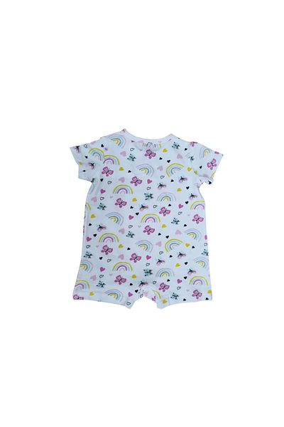 Fuar Baby Girls & Boys Short Leg Short Sleeve Jumpsuit