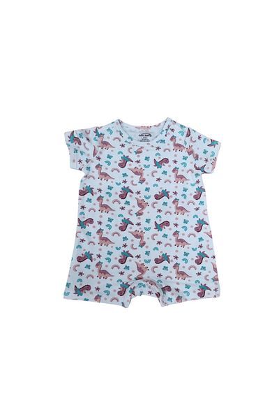 Fuar Baby Girls & Boys Short Leg Short Sleeve Jumpsuit