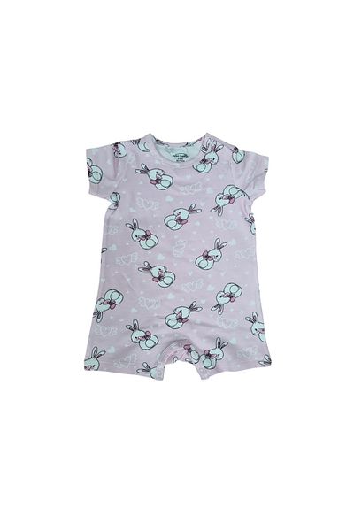 Fuar Baby Girls & Boys Short Leg Short Sleeve Jumpsuit