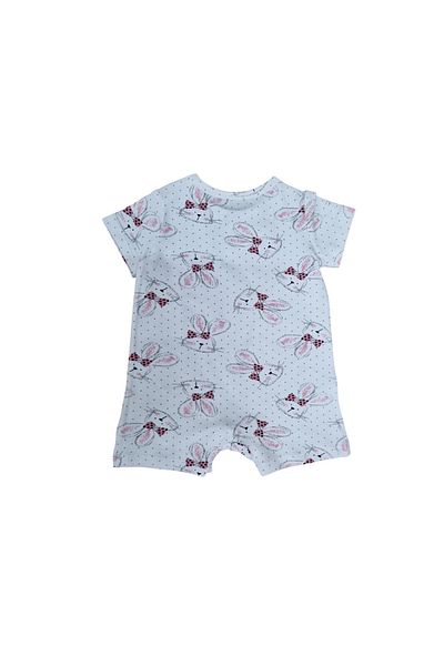 Fuar Baby Girls & Boys Short Leg Short Sleeve Jumpsuit