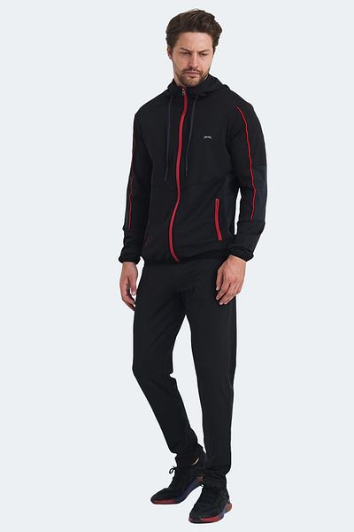 Slazenger طقم رياضي رجالي من Reuel باللون الأسود