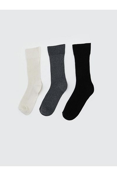 LC Waikiki Pachet de 3 șosete lungi pentru femei LCW DREAM