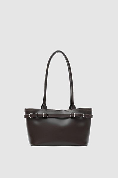 Shule Bags Geantă de umăr Glove Bitter Brown