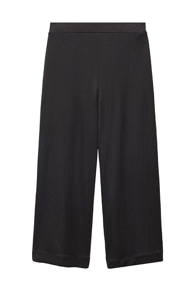 MANGO Woman Ploché nohavice s elastickým pásom