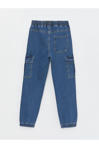 LC Waikiki Pantaloni cargo pentru băieți cu talie elastică