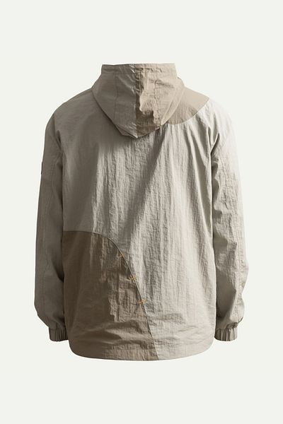 KAFT Unisex Windbreaker Jacket - Pakaru - Concrete