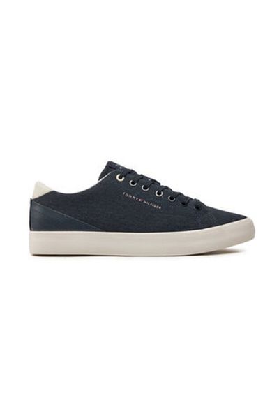 Tommy Hilfiger Pánske nízke tenisky Th Hi Vulc – námornícka