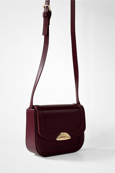 Yuka Atelier Mini geantă de umăr și crossbody din piele artificială cu cataramă Nadia