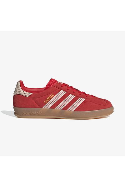 adidas Gazelle Indoor Damen-Sportschuhe in Rot
