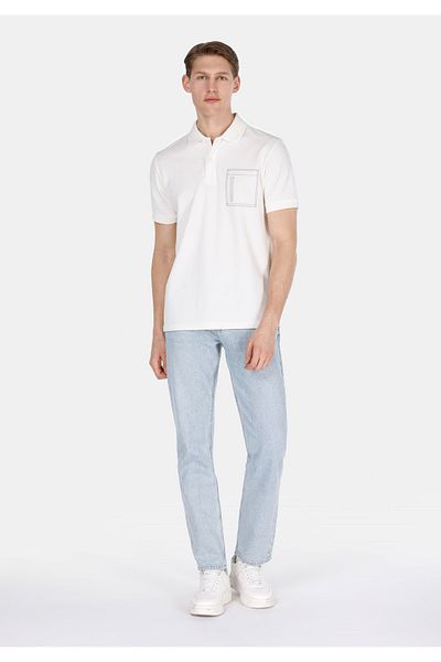 Colin's 042 بنطال جينز أزرق للرجال من John Slim Straight