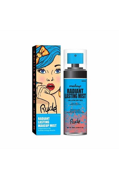 Rude Spray Pentru Fixare Si Stralucire Machiaj Radiant Lasting Makeup Mist, 60ml