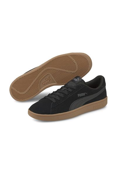 Puma SMASH V2 fekete férfi bőr tornacipő 100323979