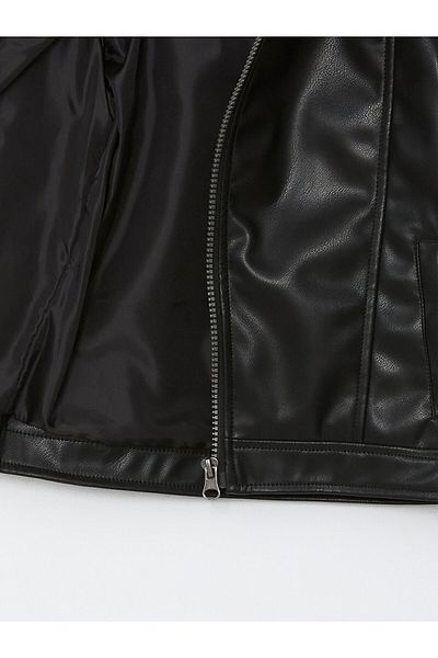 LC Waikiki Boy's Leather Look Coat