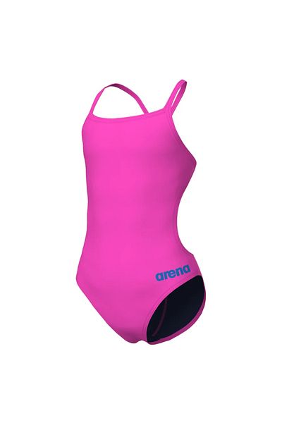 ARENA Team Swimsuit Challenge Solid Kids Pink Swimwear 004765908