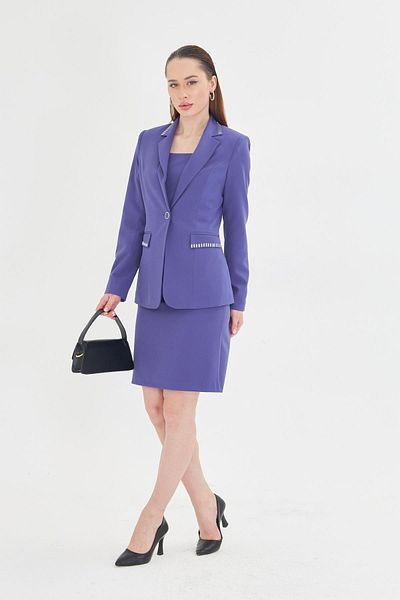 LOVELF Jacket Set with Indigo Stone Dress