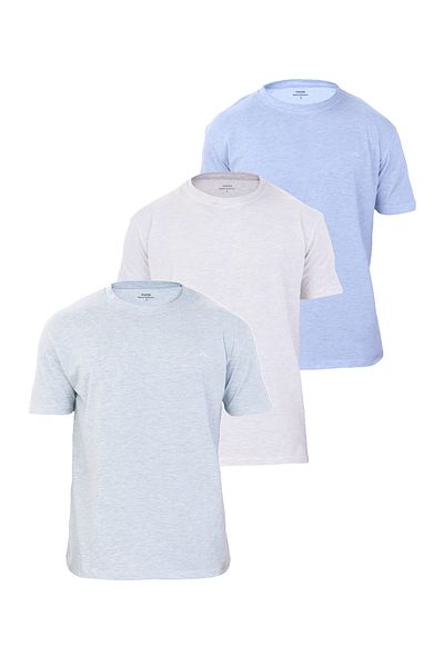 monox Tricou Melange pentru bărbați, pachet de 3