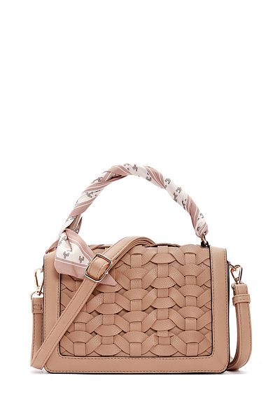 Derimod Women's Tan Long Strap Mini Crossbody Bag 25Sbd 281329