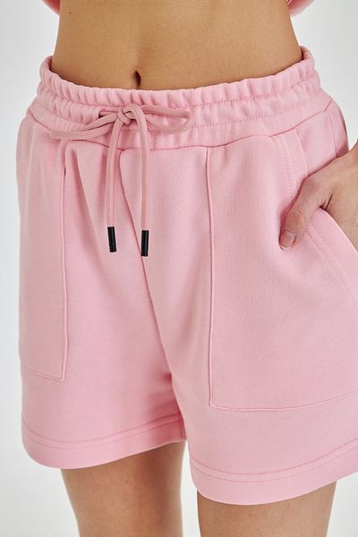The Champ Clothing Stretchy and Relaxed Fit Double Pocket Above Knee Shorts for Women