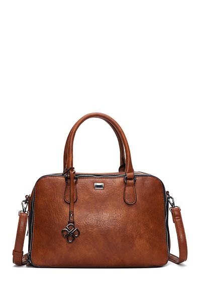 Derimod Women's Brown Long Strap Shoulder Bag 25Sbd 243414