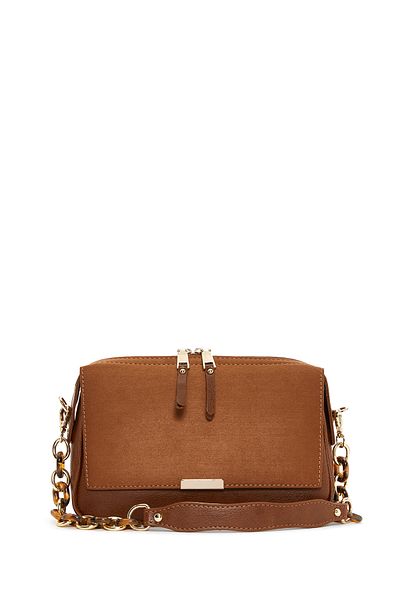 Derimod Women's Tan Long Strap Shoulder Bag 25Sbd 210810