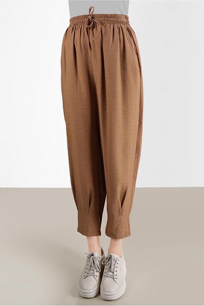 Alvina Model 70381 Pantaloni plisați cu detaliu