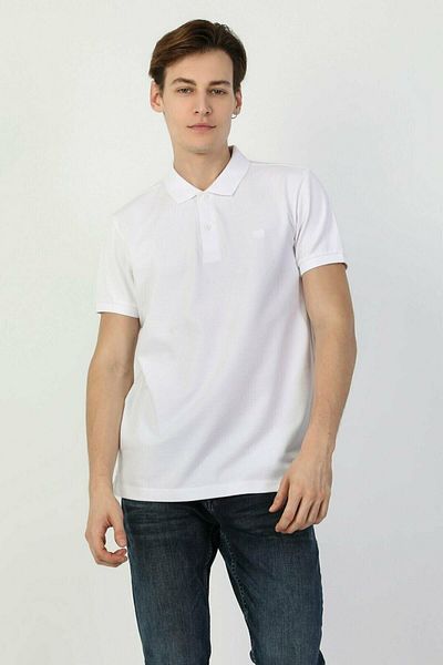 Colin's Classic Fit Polo Neck Plain Men's Short Sleeve T-Shirt