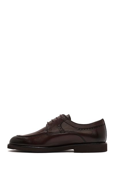 Derimod Men's Brown Lace-Up Leather Casual Shoes 25Sfd 603218