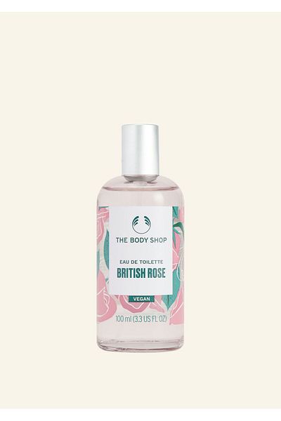 THE BODY SHOP Apa de toaleta, British Rose, 100 ml