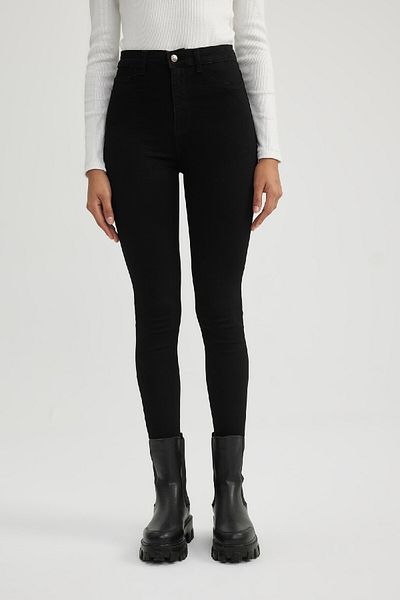 DeFacto Jegging s vysokým pásom - Skinny Leg Basic Jeans B7498Ax24Sp