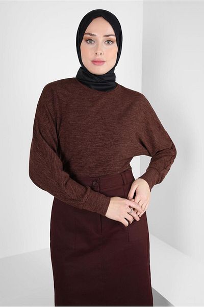 Alvina Mânecă PLATA FLAT BLUZ 44335