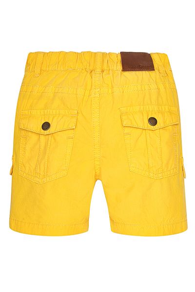 MAYORAL Baby Boy Yellow Summer Bermuda Shorts Poplin Fabric