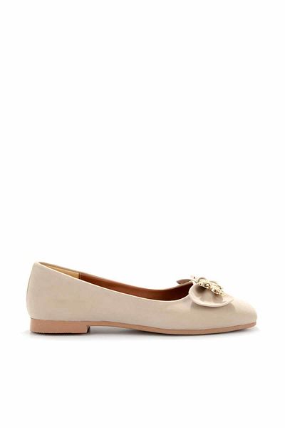 Bambi Beige Nubuk Damen Loafer Schuhe K 01641121401