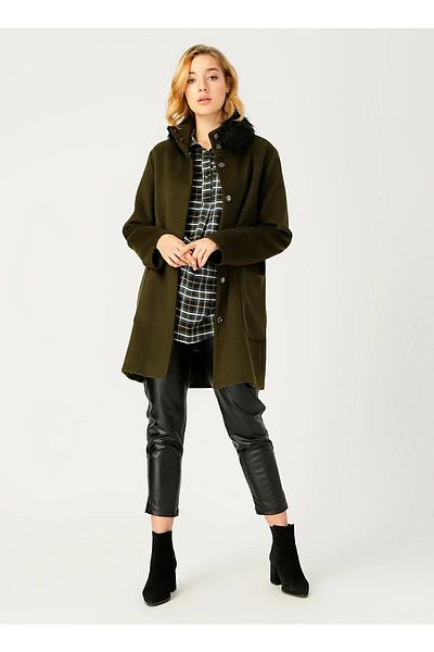 LİMON COMPANY Lemon Women's Coat - Khaki