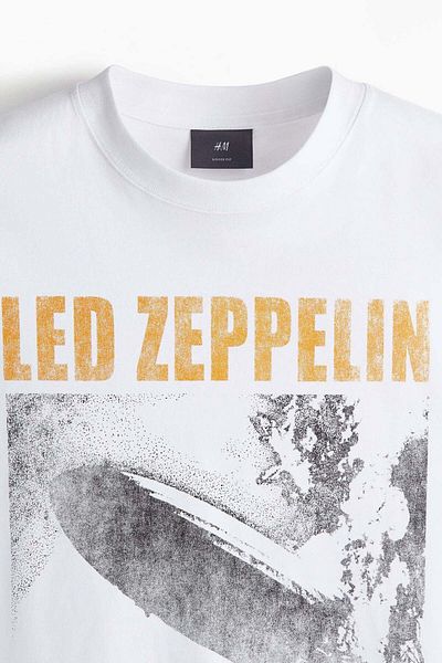 H&M Loose Fit Printed T-shirt