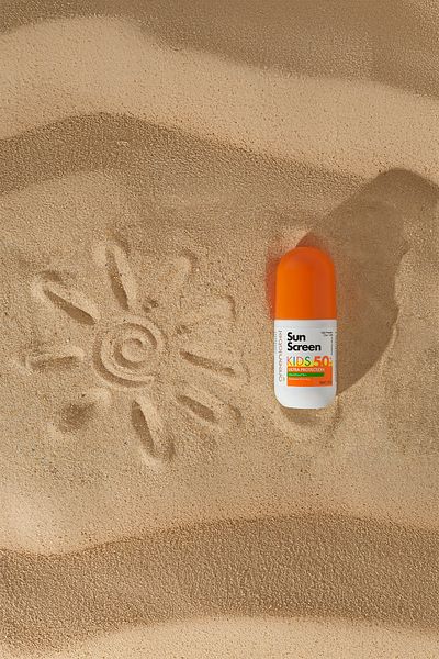 Greenlabel Children's Face and Body Cream High Protection Kids Sun Spf 50 Mineral Based Sunscreen Cream 100 ml