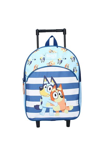 bluey Troler, 33x25x12 cm, multicolor, cu beretele ajustabile si captusite, Bluey Jump Into Fun